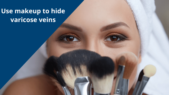 Makeup to hide veins