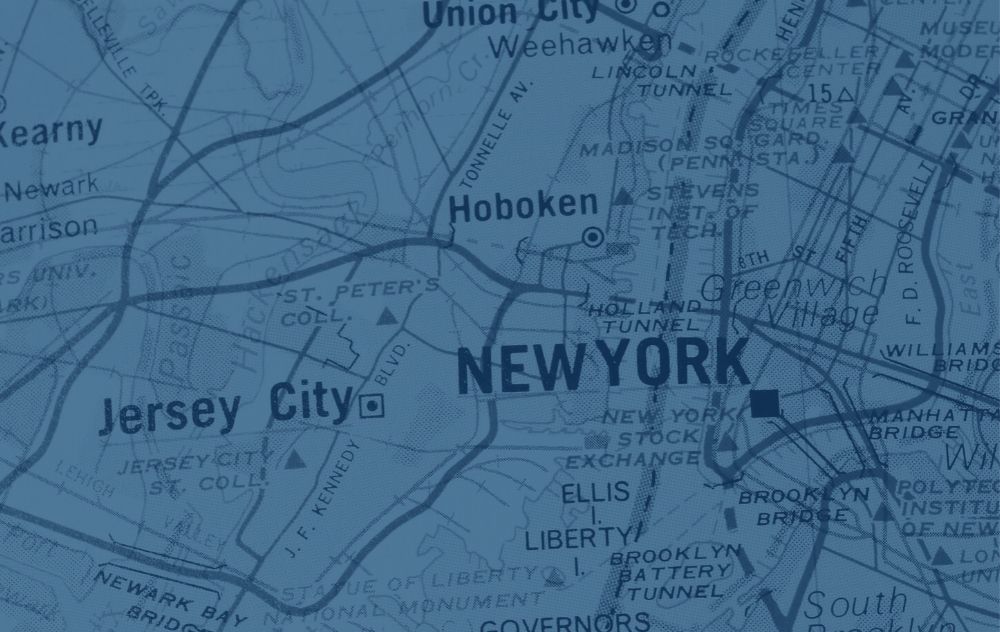 map of new york city