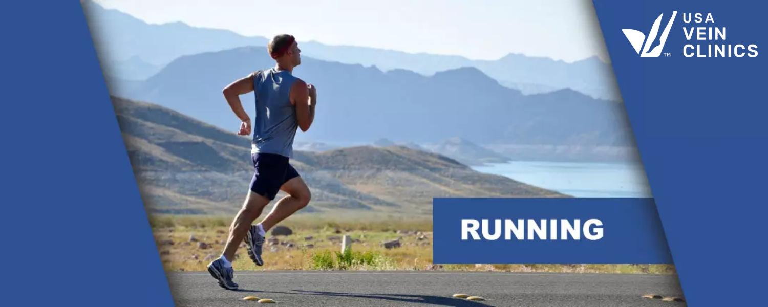 running as an exercise for varicose veins and spider veins
