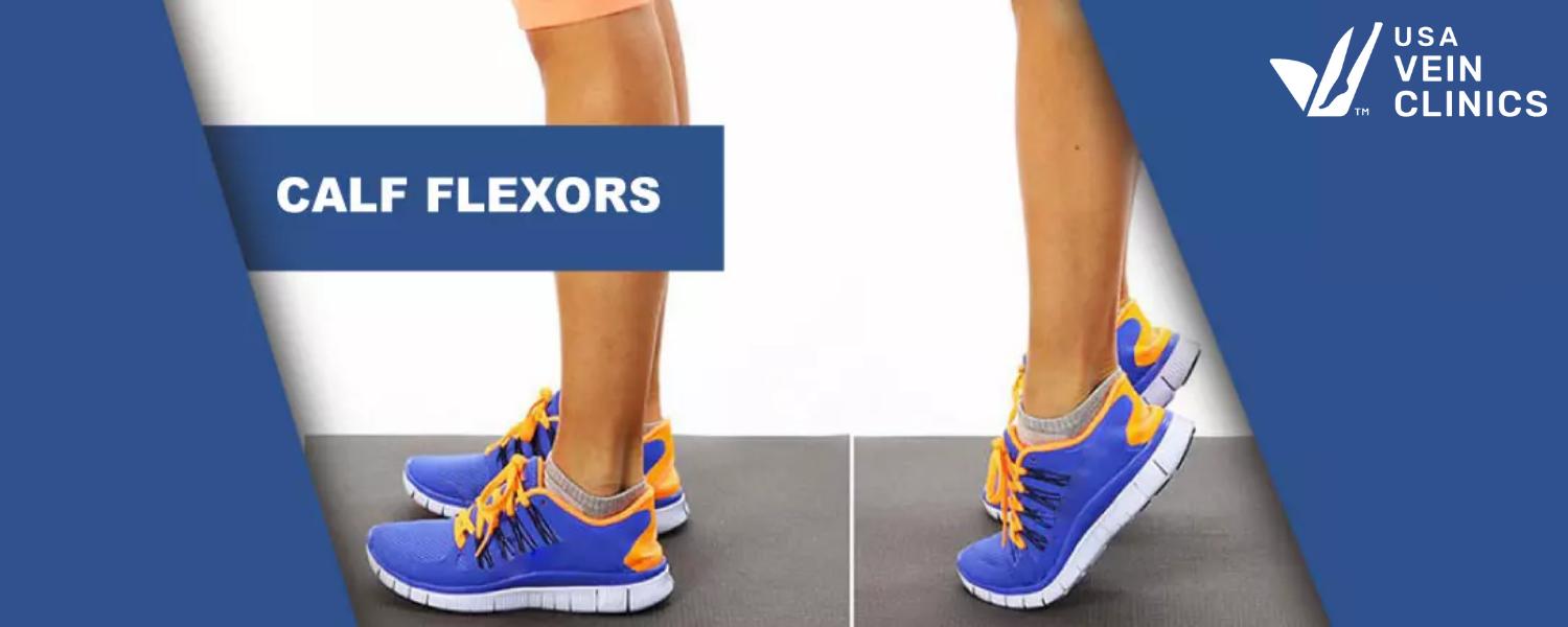 calf flexors as an exercise for varicose veins and spider veins