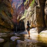 Is There A Cure For Venous Insufficiency? 15 woman standing in a creek during an outdoor hike