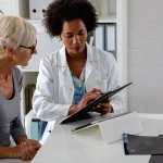 Patient Talking with the Doctor