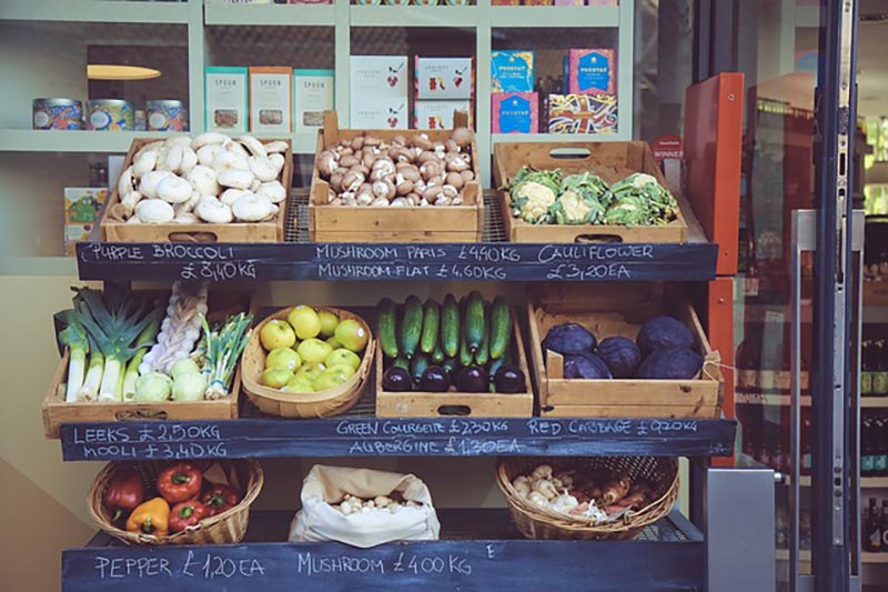 supermarket produce