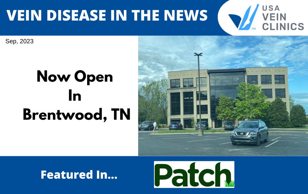 USA Vein Clinics Now Open in Brentwood, TN