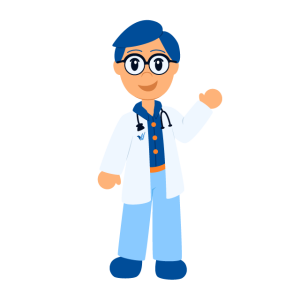 Dr. Veino, USA Vein Clinics Mascot