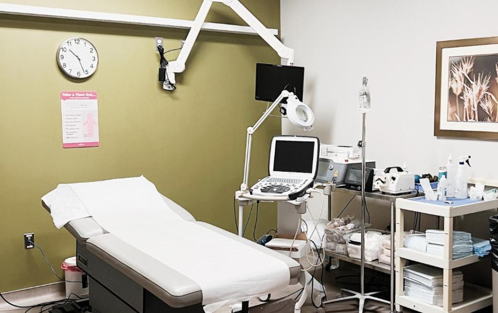 Day of varicose vein procedure