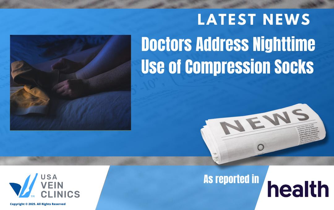 Doctors Address Nighttime Use of Compression Socks