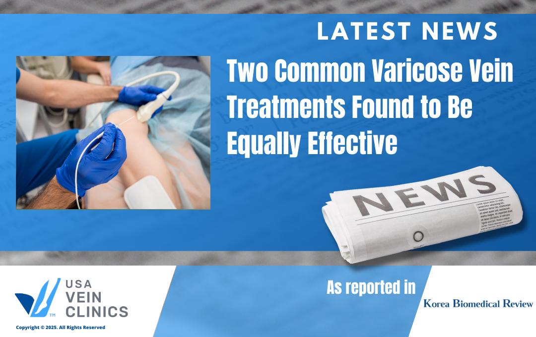 RFA and EVLT are equally effective in treating varicose veins
