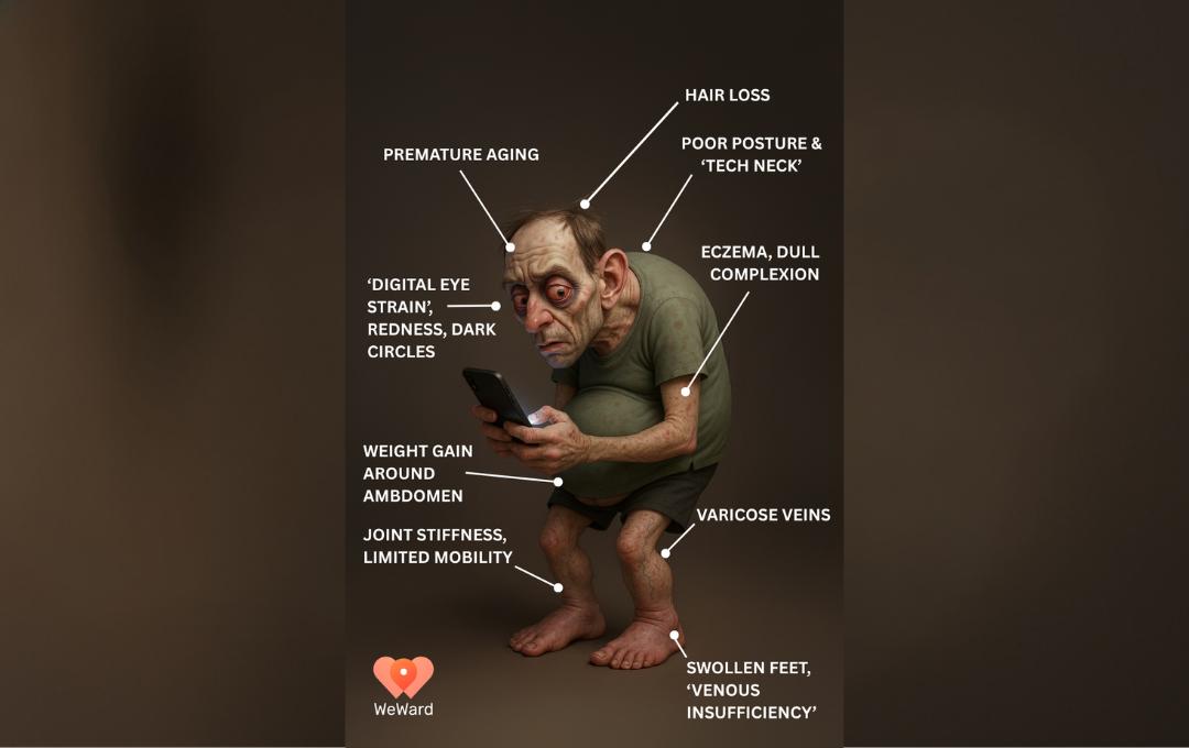 what sitting for years does to your body