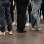 Can Standing Too Long Cause Varicose Veins? 8 crowd standing