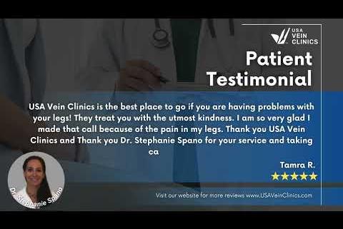 Patient Testimonial for Dr. Spano at USA Vein Clinics