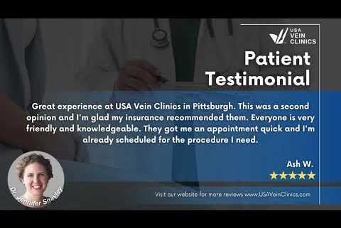 Patient testimonial about vein clinic experience.