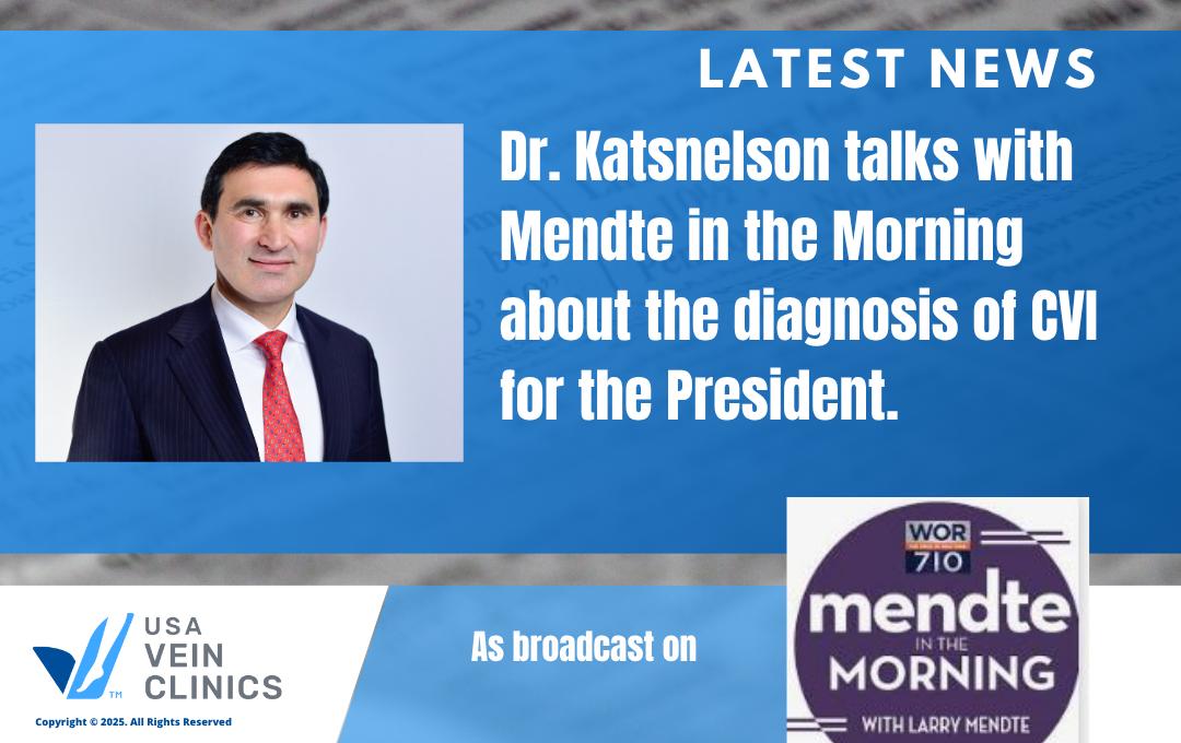 Mendte In The Morning Talks With President'S Diagnosis With Dr. Katsnelson 7 Doctor Yan discusses CVI diagnosis on broadcast.