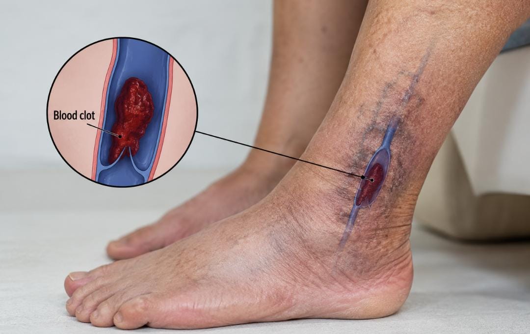 Signs Of A Blood Clot In The Ankle 4 Blood clot in older adults ankle.